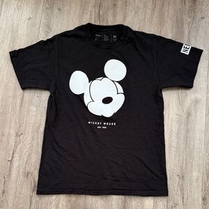 Neff Black and White Mickey Mouse Tee